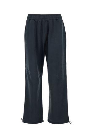 Black Nylon Pants, Elastic Waist 44 LABEL GROUP | B0030572FA681P693